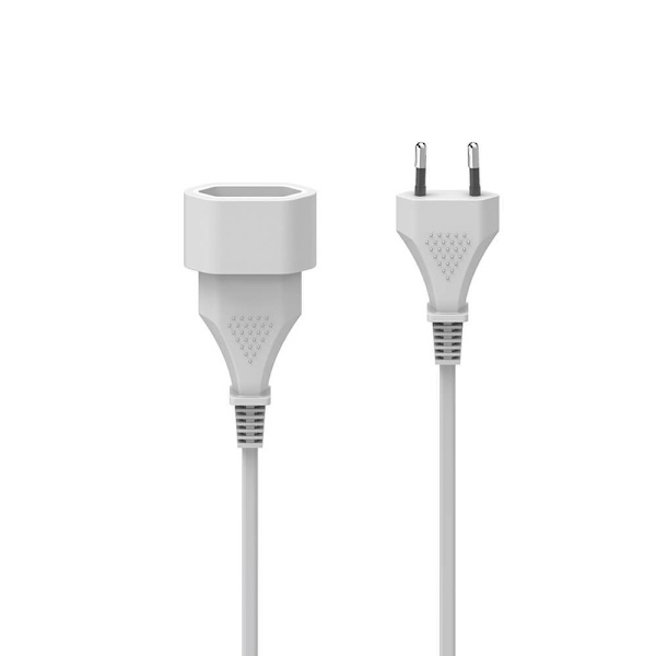 Extension Cable Euro Plug White 3.0m Vit