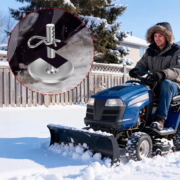 2-pack Replacement Snow Plow Skids, Quick Release Adjustable Pin Lock Plow Skids Replacement Compatible with 2014-2020 Polaris RZR 2205071