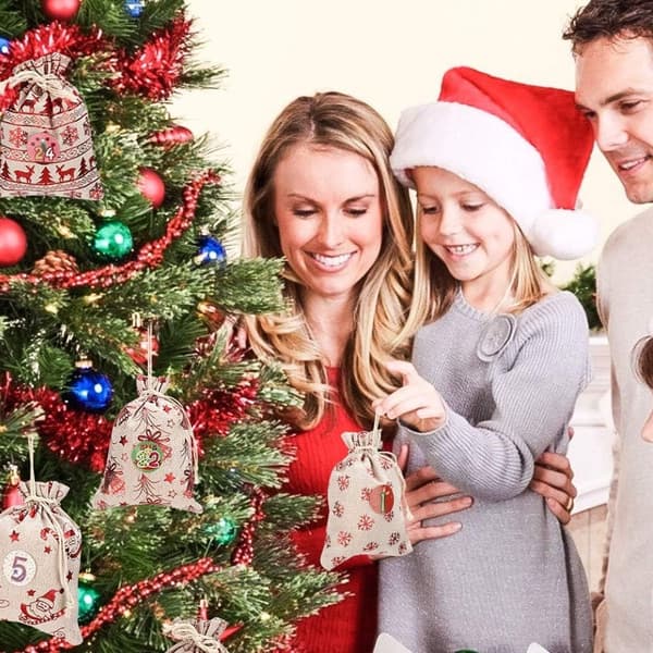 Julekalender i bomuldslinned, DIY Julekalender KLB