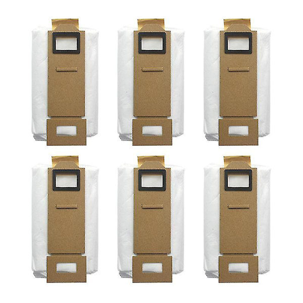 6 kpl pölypusseja yhteensopivia Xiaomi Roborock S7 T7s T7puls -imurin kanssa