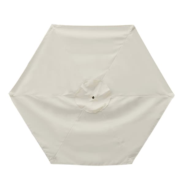 3m 6 Rib Udendørs Solparasol Haveparasol (Kun Parasoldug, Grøn)