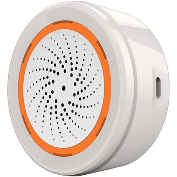ZigBee NEO 90DB Lyd- og Lyssensor Sirene IntGr Tuya Smart Life PZCC