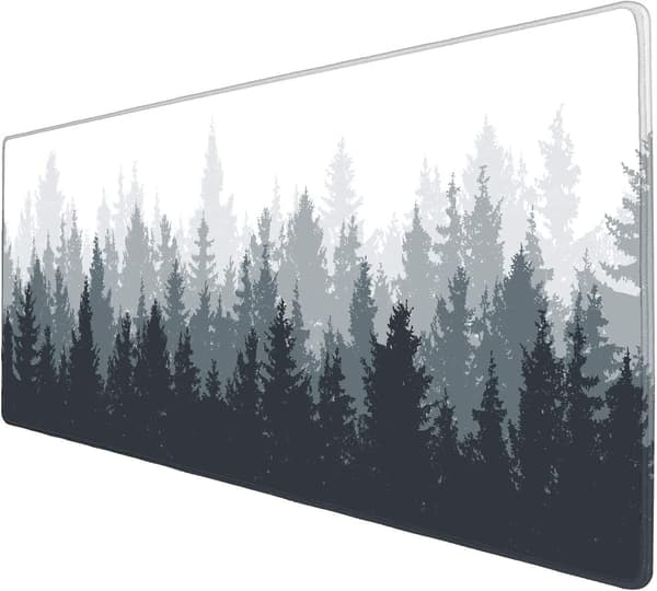 Large Gaming Mouse Pad 800 x 400 mm XXL Keyboard Mouse Mat, Non-Slip Rubber Waterproof Surface, Extended Desk Mat