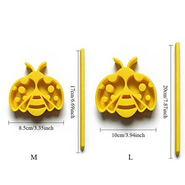 3 Sets Garden Bee Waterer | Butterfly Shaped Insect Drinking Station | Bee Waterer for Balcony/Garden