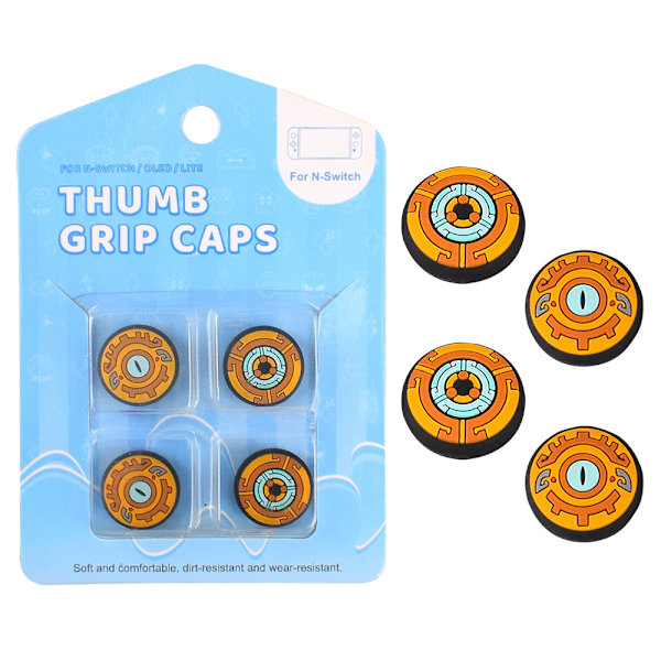 Thumb Grip Caps 4-pack Compatible with Nintendo Switch OLED