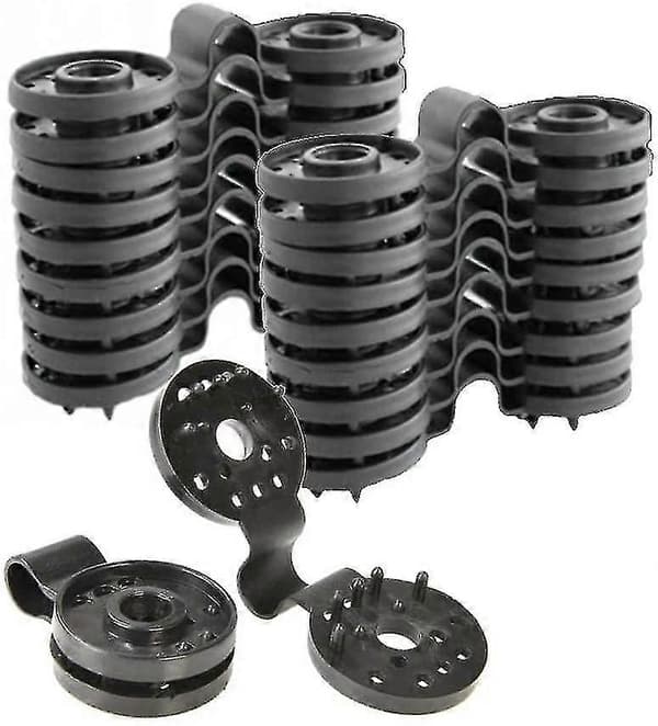 UV-behandlade fästklämmor - Ytterfästenätkrokar (50-pack)