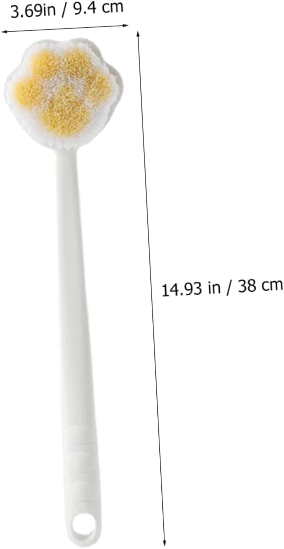 Long Handle Shower Brush Back Scrubber for Shower Exfoliating Bath Scrubber Men Women