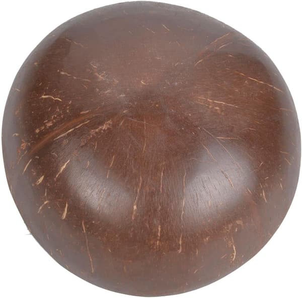 Natural Coconut Bowl with Shell Inlay, Key Bowl and Fruit Bowl
