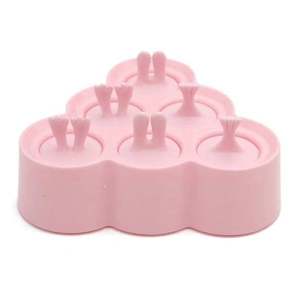 Husholdningssilikon Popsicle Mal Kreativ DIY Isform