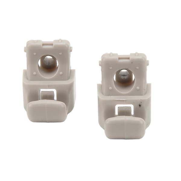 2 Pcs Sun Visor Clip 1130993-00-A Left Right Sun Visor Hook Replacement for Tesla Model 3 2017-2020 [DB]