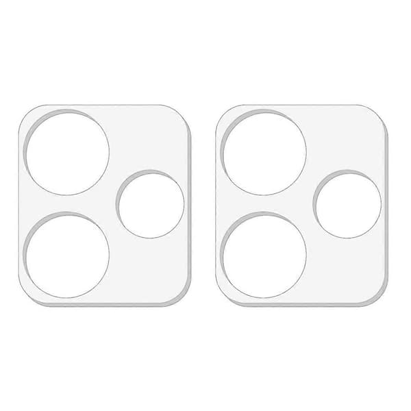 2 pcs Camera Protector for Xiaomi Redmi 13x 4G, 3D Arc, Scratch-Resistant, Tempered Glass