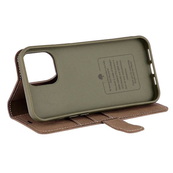 Mobildeksel Eco Brun - iPhone 13 Pro Max