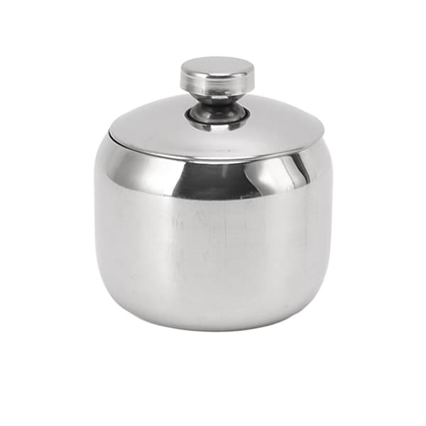 Spice Jar with Lid 304 Stainless Steel Spice Container Jar for Spice Salt Sugar [DB]