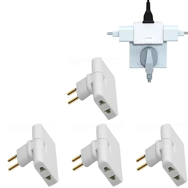 RYI_Pack 4/2/1 Flat Outlet with 3 Outputs | CE Marked 250V Grounded 16A 1 pc, A