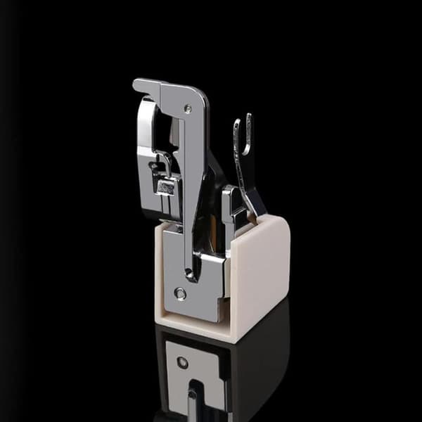 Sidepresserfod, 1 stk Universal Overlock Presserfod Symaskinefod Tilbehør til de fleste symaskiner med lav skaft