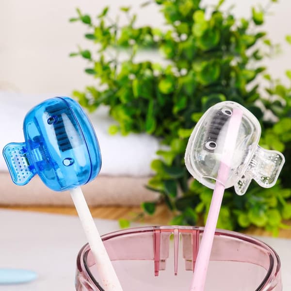 Toothbrush Head Protective Cover - Toothbrush Protector - Electric Toothbrush Protective Cap - for Bathroom, Home, Travel