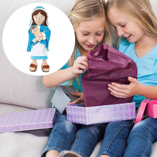 Plush Mary Myk Bløt Plysj Pute Dukke Samleobjekt Plysj Gave 12.8\"