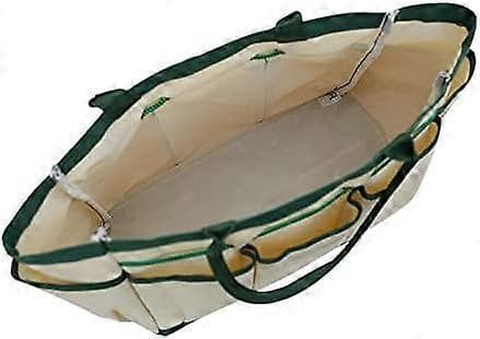 Havepose med 8 rum - Ca. 31x 15,5 x 26 cm - Haveværktøjstaske til gartnere [DB]