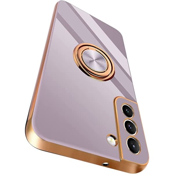 Kompatibelt deksel for Samsung Galaxy S21 FE med ringholder