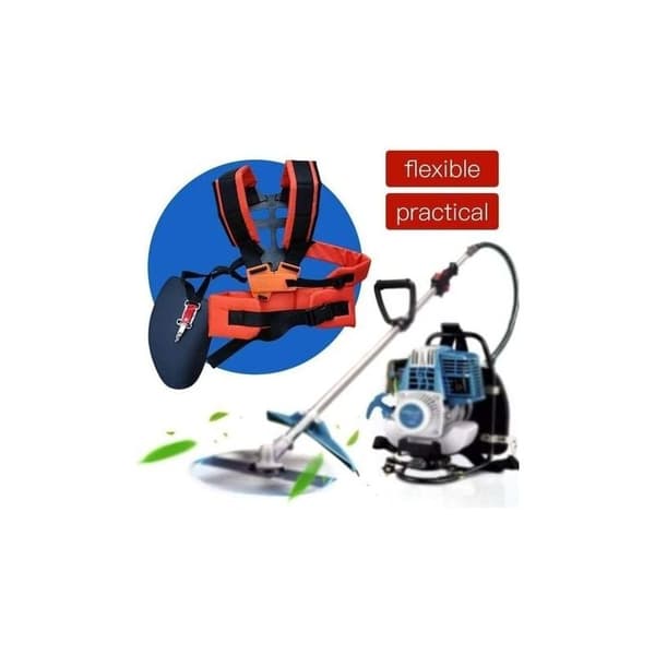 Comfortable Adjustable Relief Harness, Practical and Convenient Shoulder Harness for Brush Cutter, Lawn Mower, Universal Garden Machine Accessory