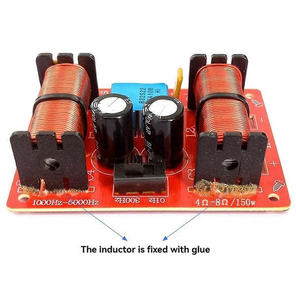 For HiFi High Fidelity Home Speaker Crossover 3-Way Frequency Divider for Audio System