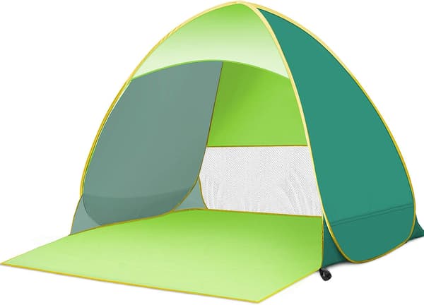 Pop Up Telt Strand Camping Telt Sammenleggbart Utendørs Lett Vanntett Telt
