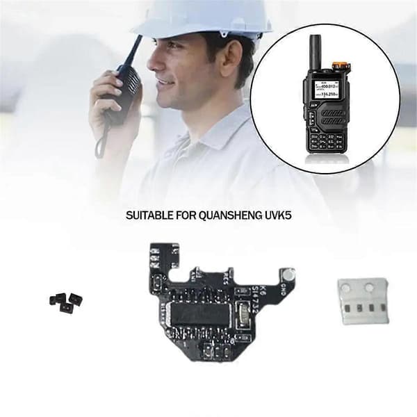 SI4732 Shortwave Radio Module+2XDonut Antenna for UVK5/UVK6 DIY Shortwave Modification Module Kit