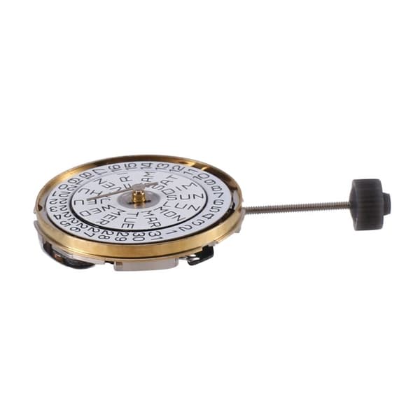 High-Quality 7022 Double Calendar Quartz Movement, Double Calendar Can Replace 956.412 Three-Hand Watch