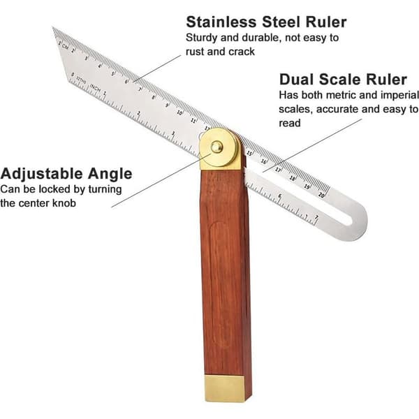Drill Guide, Jig 2/4/6/8/10/12 MM, for Right Angle and Precision with Practical Hole Positioning Lines