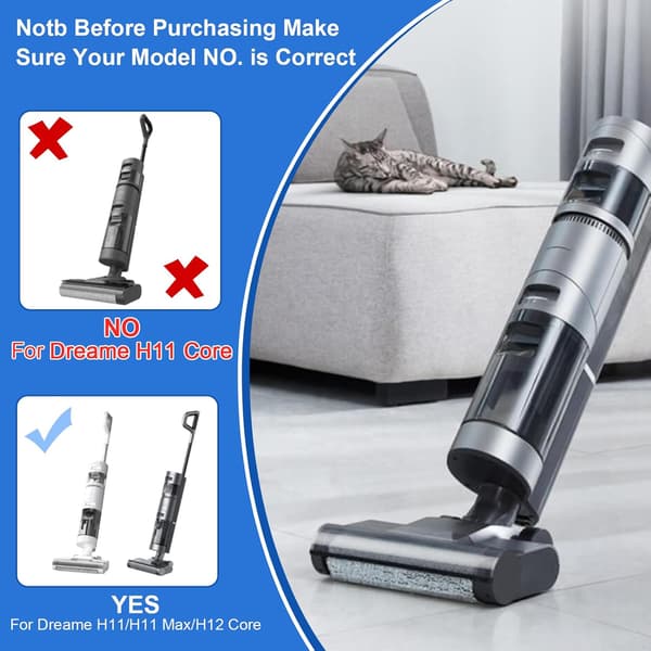 Accessory Kit for Dreame H11/H11 MAX - Improved Cleaning