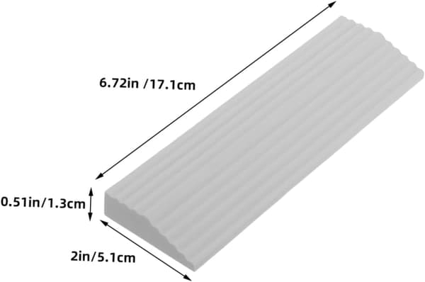 4pcs Threshold Ramp for Robot Vacuum Cleaner Entrance Ramp Raising Sweeping Robot Pad