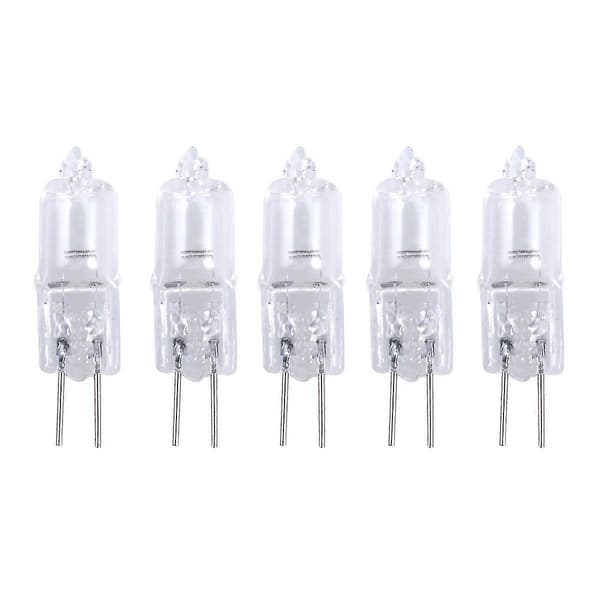 5 stk 5W 12V 2900K G4 Base Bi-pin Krystallampe Halogenpærer til skabsbelysning Spotlight