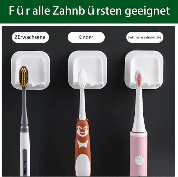 Toothbrush Holder, 2 Pcs Toothbrush Holder for Bathroom Self-Adhesive, Electric Toothbrush Holder, Toothbrush Holder