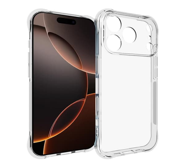 iPhone 17 Pro Skal Transparent TPU Stöttåligt 23