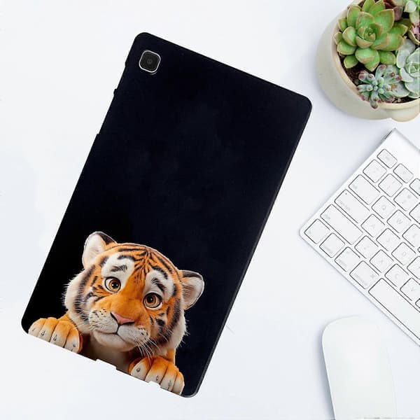 Case for Samsung Galaxy Tab A7 Lite 8.7-inch Case Pattern Printing Slim TPU Tablet Protective Case - Lit