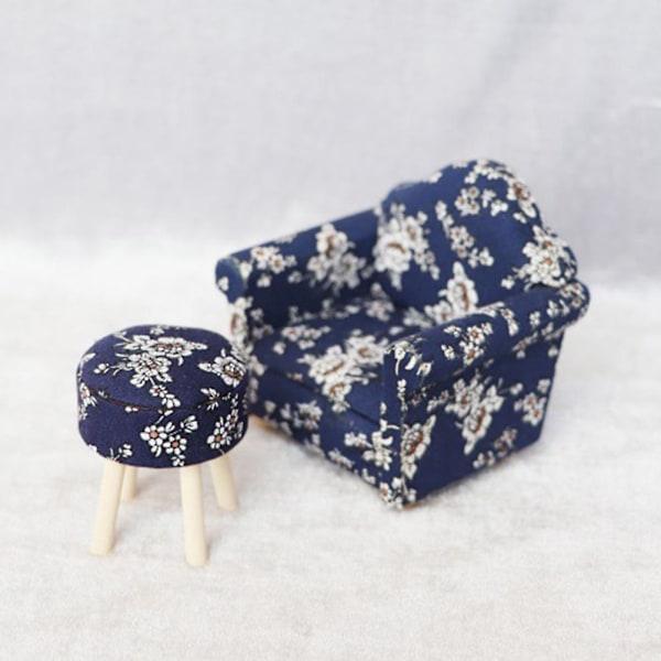 1 stk 1/12 Minihus Tilbehør Mini Møbelmodell Miniatyr Kartell Spoon Stool Dekor Moderne Mini 4*5.1cm