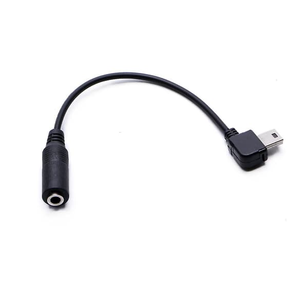 3.5mm Mini USB Microphone Adapter Cable for Hero 3 4 Camera