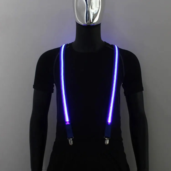 LED reflekterende gåbælte sikkerhedslys til natvandrere Løbetøj til mænd, kvinder, børn