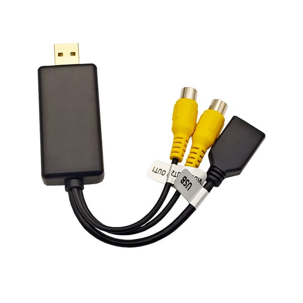 USB til CVBS Video Output Adapter Boks Interface Tilslut til Monitor Display Enhed til Android Radio Multimedia