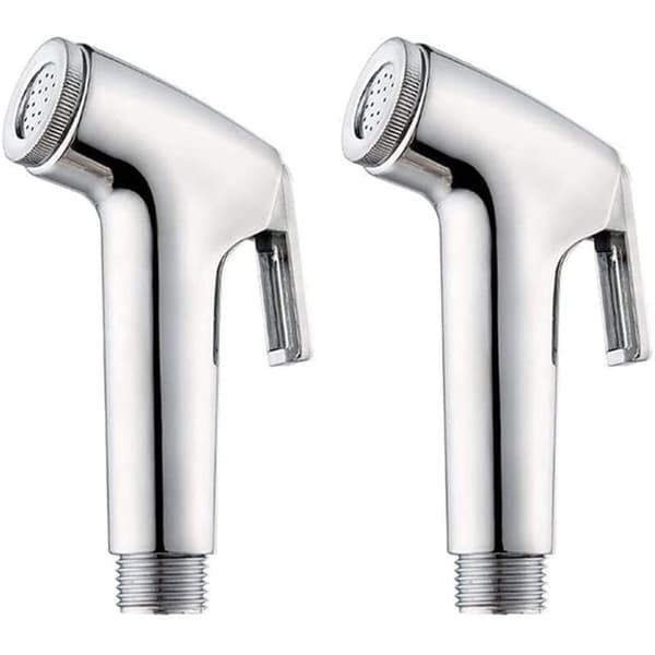 2-delt bidet-slange, S-formet toiletmundstykke
