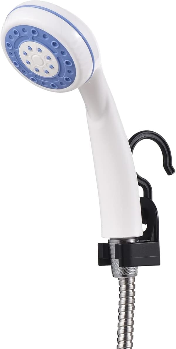 Portable Camping Shower with USB Charging – Electric Pump, LED Light_TF_TF