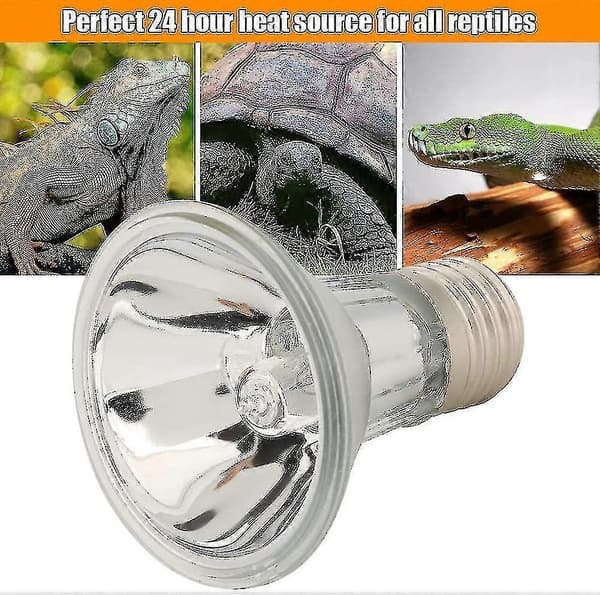 E27 Pet Reptile Halogen Projectors Full Spectrum Lamp UVA UVB Lamp for Reptiles