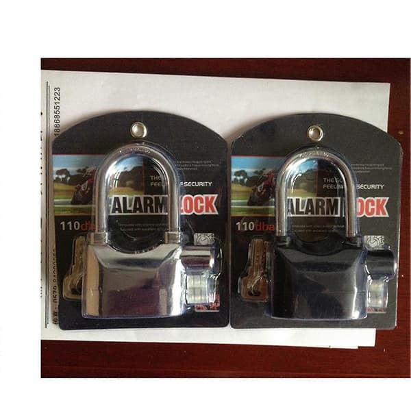 Universal Motorcycle Bicycle Waterproof Security Alarm Padlock