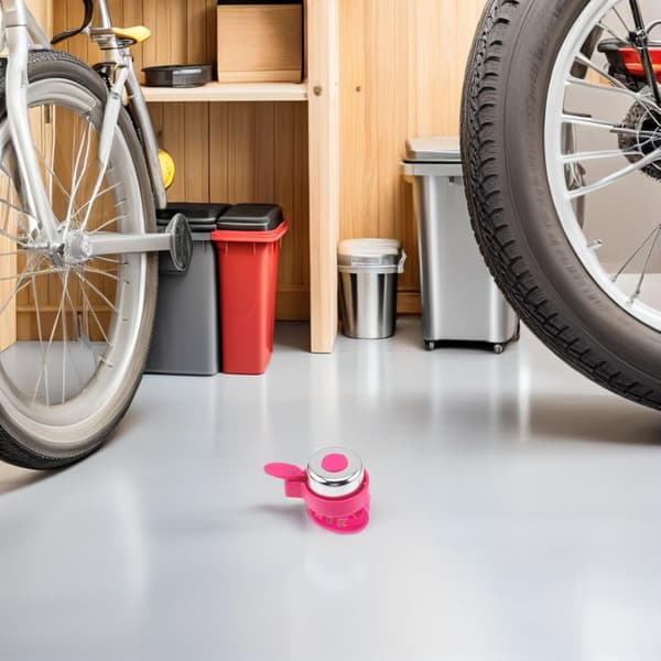 Cykelaccessoarset – Rosa Cykelklocka, Gulrosa Styrstreamers