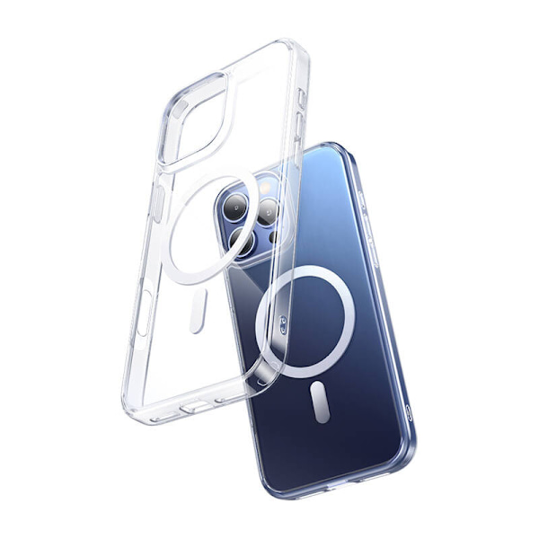 McDodo PC-4923 magnetfodral för iPhone 16 Pro Max (transparent)