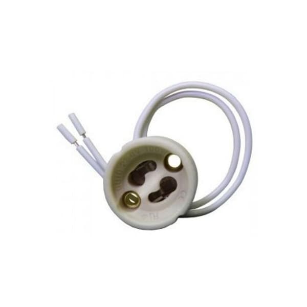 50-pack GU10-socklar för halogen- eller LED-lampor