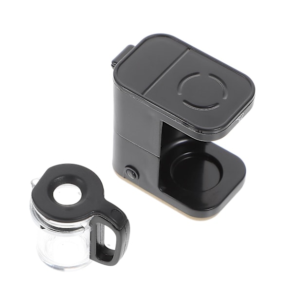 Kaffe Legetøj Børns Hvidevare Legetøj Miniature Kaffemaskine Kaffemaskine Legetøj Børn Lad Som Om Legetøj Hvidevare Black 2.2x3.5cm