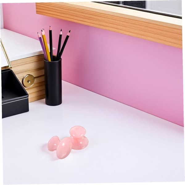 4 st svampformade Gua Sha-massagestenar, ansiktsmassageverktyg