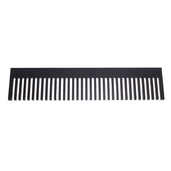 Akryl Fiskkam Kreativ Överflödeslåda Kam Praktisk Blockerande Fiskkam Svart 22,7X5cm Black 22.7X5cm