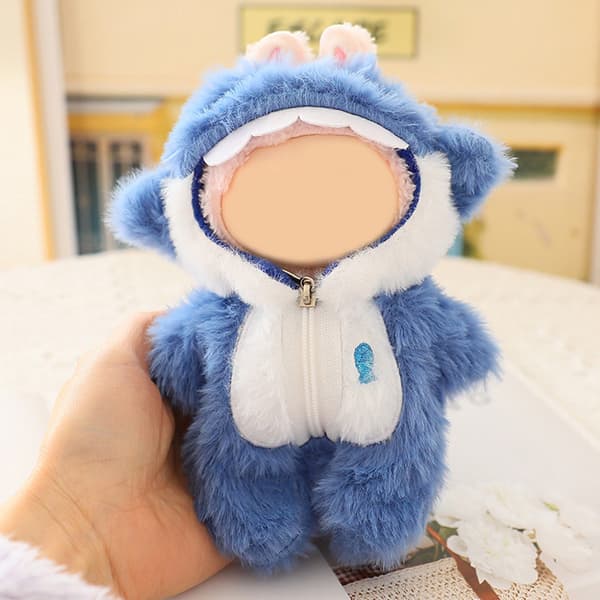 Tøj til Labubu Dukker Tilbehør Trendy Kawaii Outfit Sæt A5